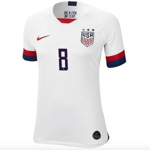 Ertz #8 USWNT 2019 White Home Jersey, NWT